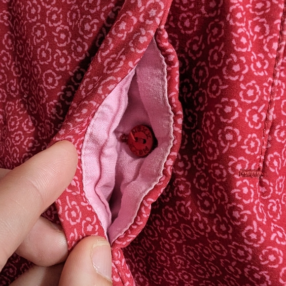 Mexx baby Girl lined pink rain jacket removable hood size 9-12 months - Picture 3 of 16